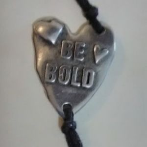 New Be Bold Heart Bracelet